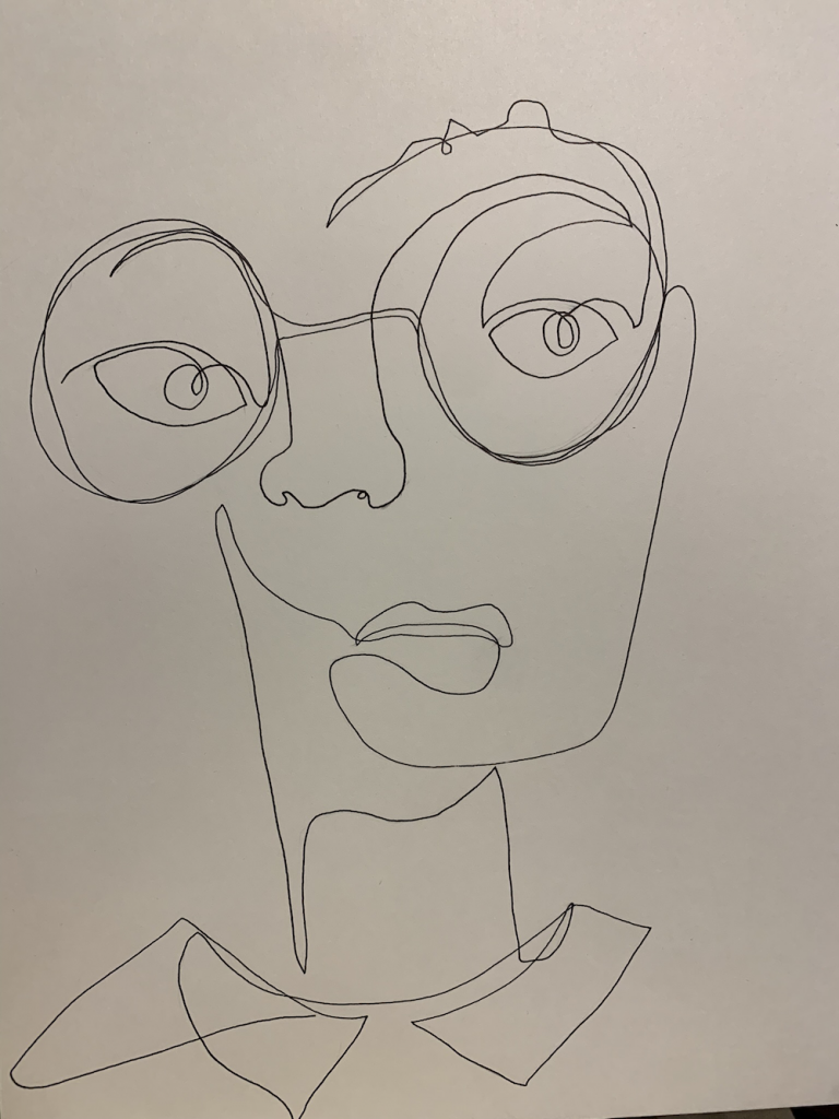 Ritratto cieco (3 nov 2022, SONIA PREGEL)